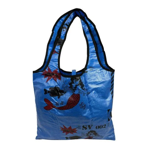 Beadbags Beadbags Einkaufstasche Ri43 recycelter Reissack, Dunkelblau, – Produktbild 1 von 3