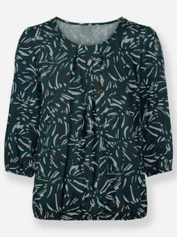 Witt Druckbluse petrol-graphit-bedruckt – Produktbild 1 von 1