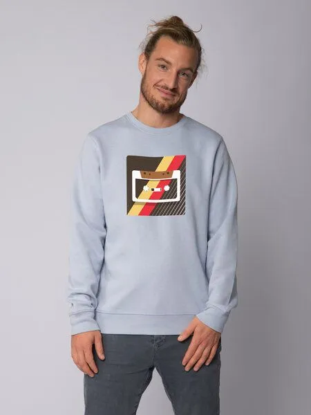 watapparel watapparel Sweatshirt Unisex Kassette, Serene blue, – Produktbild 2 von 4