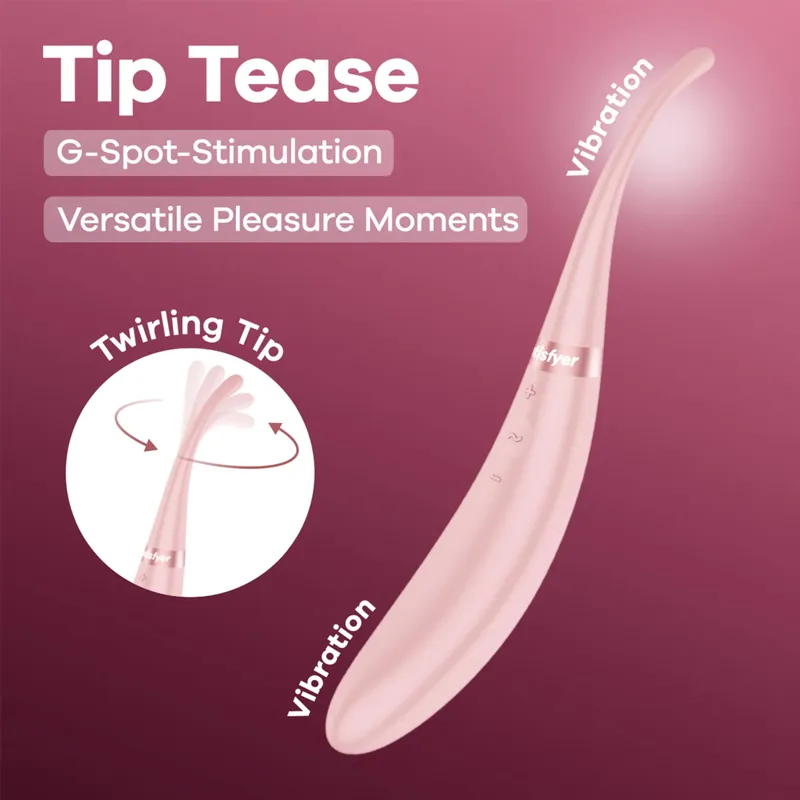 Satisfyer Tip Tease, Rosa, – Produktbild 1 von 1