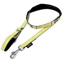 GOOPSI GOOPSI Hundeleine, 2m Führleine - stufenlos verstellbar - recycelt aus Reissack - Fairtrade, Lemon, – Produktbild 1 von 1