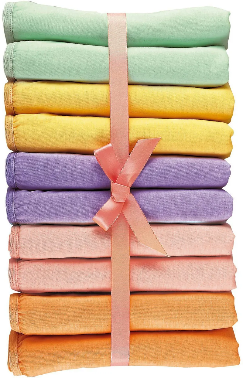 petite fleur by Lascana Bikinislip orange, grün, rosa, lila, gelb, Orange, grün, rosa, lila, gelb, – Produktbild 3 von 3