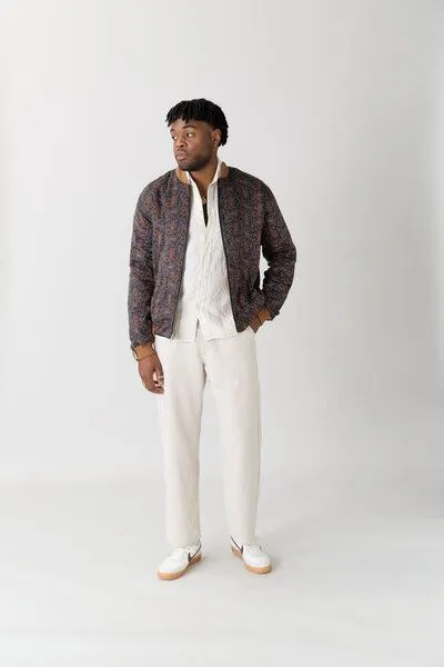 Yahmo Yahmo Oskar Wendejacke, Paisley/caramel (braun), – Produktbild 3 von 4