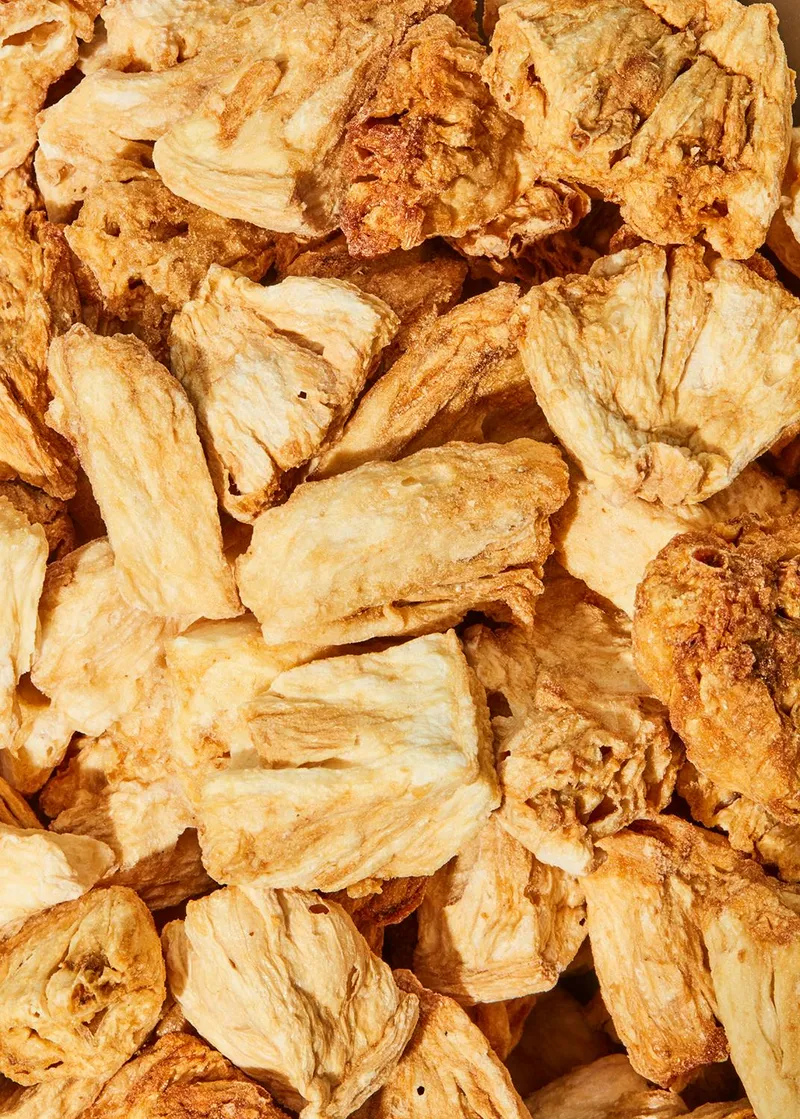 KoRo Gepuffte Bio Ananasstücke 500 g – Produktbild 2 von 5