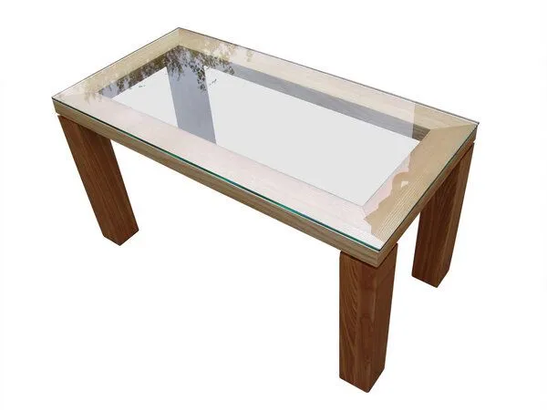 Die Schreiner Christoph Siegel Die Schreiner Christoph Siegel Design-Tisch mit Glasplatte – Produktbild 2 von 4