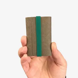 ANDERS & KOMISCH ANDERS & KOMISCH Veganes Kreditkartenetui - Cardholder mit Münzfach - TINY Braun – Produktbild 1 von 1