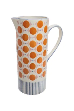Tranquillo Krug RETROFLORIA – Steinzeug - orange – Produktbild 1 von 1