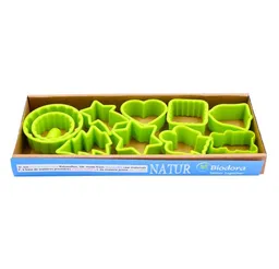 Biodora Biodora kleine Bio-Keksausstecher (11er Set) – Biokunststoff auf Stärkebasis – Produktbild 1 von 1