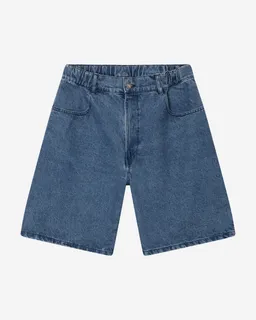 MATONA MATONA Herren vegan Shorts Loose Denim Mid Blue – Produktbild 1 von 1