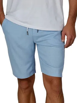 riverso Chinoshorts Herren Freizeitshorts RIVOliver Regular Fit Leinenshort mit Zugbandverschluss – Produktbild 1 von 1