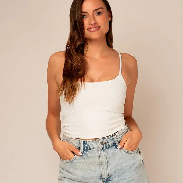 Woodlike Ocean Woodlike Ocean Evolve Long Top - white / rose brown / lila, Weiss, – Produktbild 4 von 4