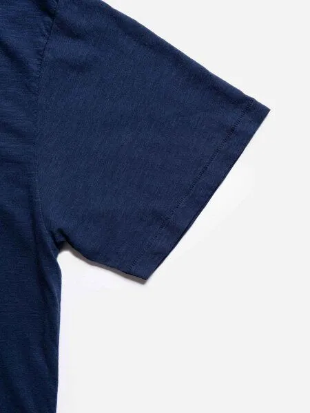 Nudie Jeans Nudie Jeans Herren T-Shirt "Roffe", French blue (blau), – Produktbild 3 von 4