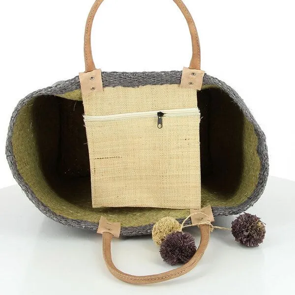 GLOBO Fair Trade GLOBO Fair Trade Korbtasche aus Sisal, Cannes, – Produktbild 3 von 4