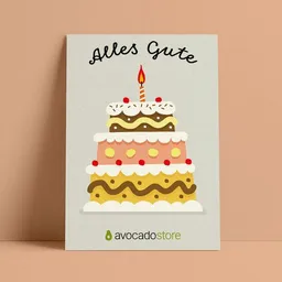 Avocado Store Avocado Store Wunschbetrag Gutschein ab 10€ Alles Gute – Produktbild 1 von 1