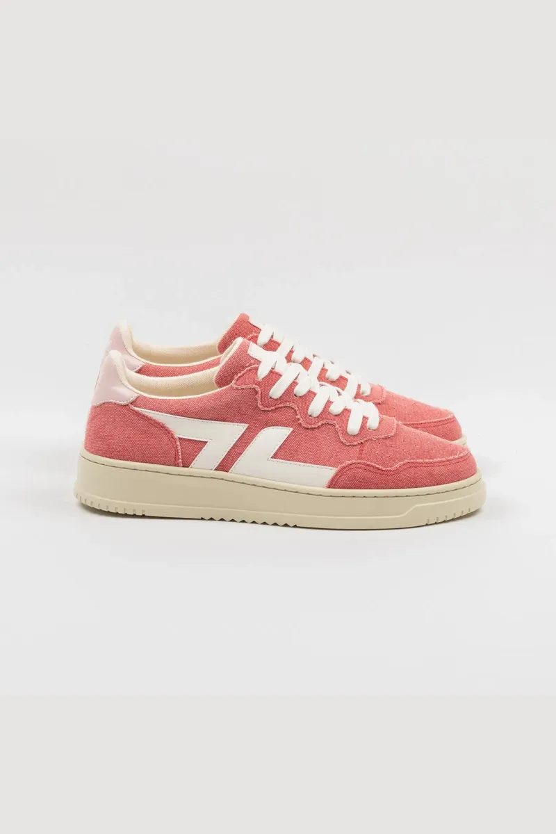 Zèta Zèta Herren vegan Sneaker Bêta B4 Rot, Hellrot, – Produktbild 1 von 2