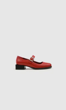 Prev Prev Damen vegan Loafers Jane Kirschrot – Produktbild 1 von 1