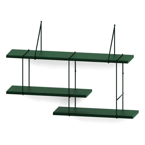Hausen Hausen Wandregal SHRINK shelf forest, Grün (ral 6005), – Produktbild 1 von 3