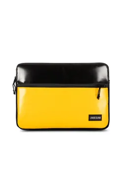 UNBEGUN UNBEGUN Herren vegan Laptop-Tasche Mit Fronttasche Gelb – Produktbild 1 von 1