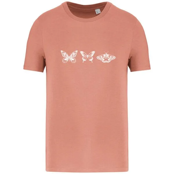 Greenspired Greenspired Basic Bio T-Shirt Metamorphose 155g/m² XXS - 4 XL", Peach, – Produktbild 1 von 1