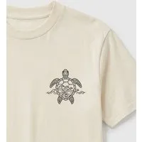 vis wear vis wear Schildkröte - Turtle Surf - Ozean und Wellen - Pure Natural Bio Baumwolle Shirt – Produktbild 1 von 1