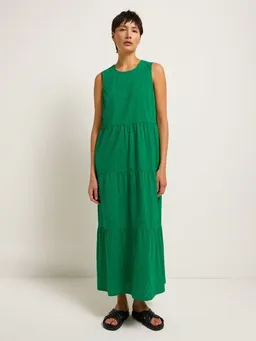 LANIUS LANIUS Maxikleid mit Stickerei aus Bio-Baumwolle – Produktbild 1 von 1