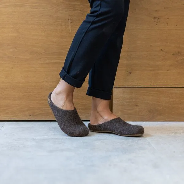 Magicfelt Magicfelt Filz-Hausschuh 713 aus 100% seltenen Wollen Pantoffel für Damen & Herren, Tiroler bergschaf, – Produktbild 2 von 4