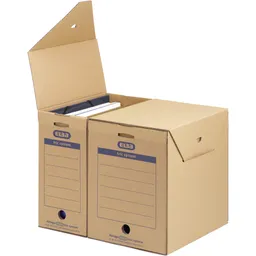 Elba ELBA Sammelcontainer 'tric system standard' mit Verschlusslasche, DIN A4, naturbraun – Produktbild 1 von 1