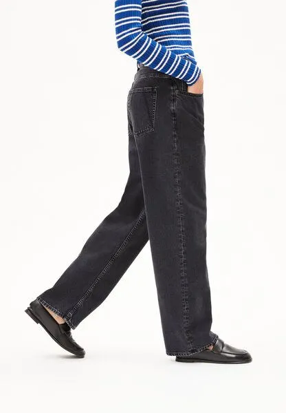ARMEDANGELS ARMEDANGELS HAAYI Damen Baggy Jeans recycelte Baumwolle, Blue, – Produktbild 7 von 8