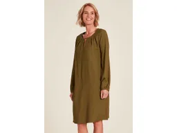 Tranquillo tranquillo Damen-Midi-Kleid mit Cut-Out-Ausschnitt, pesto, Gr. 40 – Produktbild 1 von 1