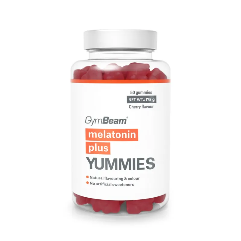 GymBeam GymBeam Melatonin Plus Yummies 50 Kapseln Kirsche – Produktbild 1 von 1
