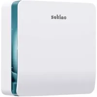 Satino Satino Toilettenpapier-Spender Jumbo L "HYGINITY" mit Restrollenfunktion, weiß – Produktbild 1 von 1