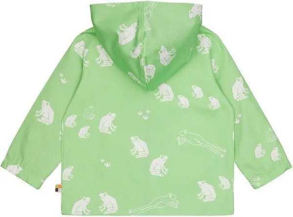 loud + proud loud + proud Babys & Kinder Outdoorjacke, GOTS-zertifiziert, Opal(grün), – Produktbild 2 von 2