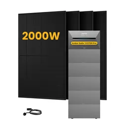 Anker Anker SOLIX Solarbank 3 E2700 Pro, mit 4 x 500 Bifaziale Solarmodule.by Powerness - 16kWh / ohne Zubehör / Selbstabholung – Produktbild 1 von 1