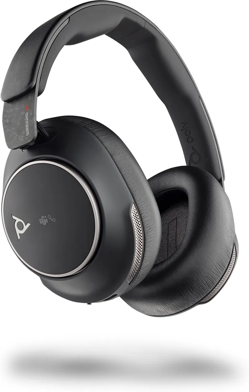 Poly Poly Voyager Surround 80 UC Office-Headset, Grau, – Produktbild 3 von 3
