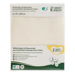 Grünspecht Betteinlage mit Baumwolle aus kontrolliert biologischem Anbau, c – Produktbild 1 von 1