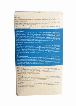 El Puente El Puente Brauner Bio-Vollrohrzucker unraffiniert feinkörnig | Fair Trade | Bio-zertifiziert | Vegan | Glutenfrei – Produktbild 1 von 1