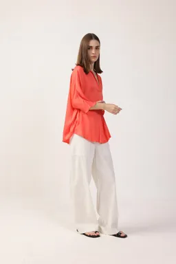 Neu Nomads Neu Nomads Damen vegan Bluse Jasmin Melone – Produktbild 1 von 1