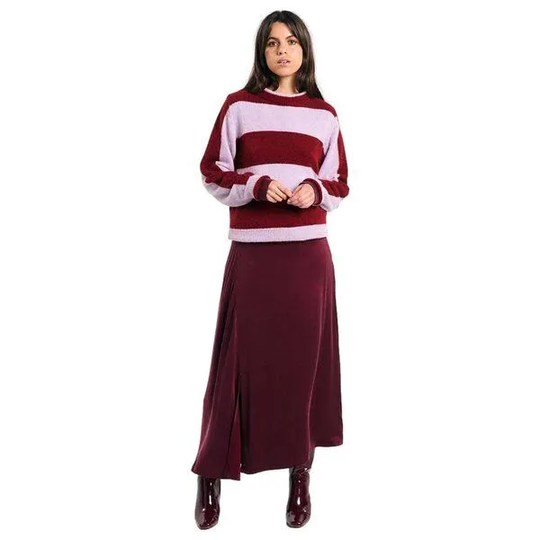 SUITE13LAB Suite13lab Strickpullover BABOL, Stripes brick, – Produktbild 1 von 4