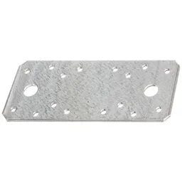 Alberts ALBERTS Flachverbinder, sendzimirverzinkt, LxB 133x55 mm, PRO – Produktbild 1 von 1