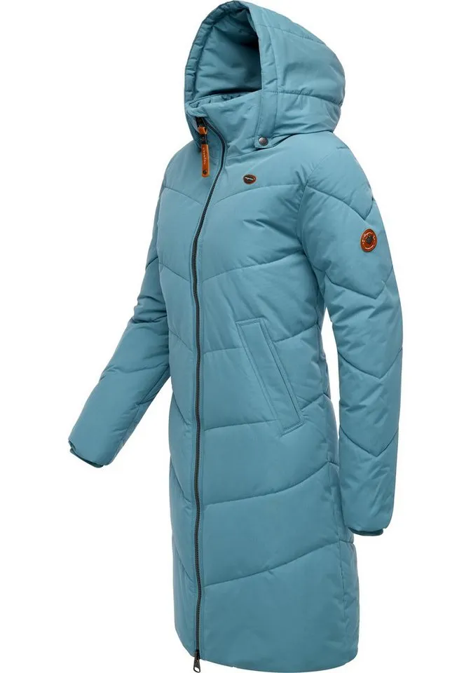 ragwear ragwear Wintermantel Rebelka wasserdichter Winterparka mit abnehmbarer Kapuze, Grau, – Produktbild 3 von 4