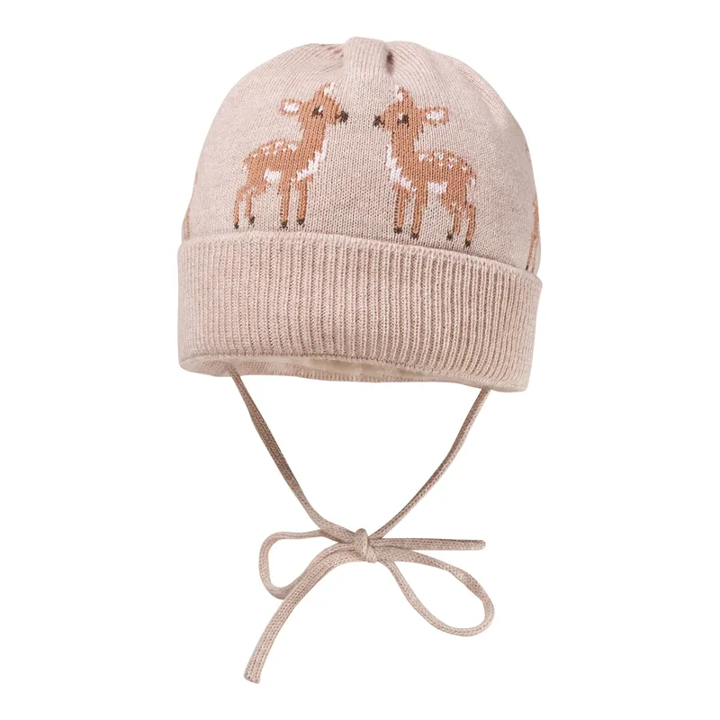 Maximo Maximo Winter-Strickmütze Reh, Beige, – Produktbild 1 von 1