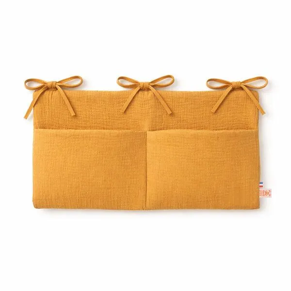 PAPATE PAPATE Schmusetier-Organizer aus Bio-Baumwolle, Honey, – Produktbild 1 von 3