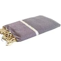 Just Be Just Be Hamamtuch / Strandtuch Chevron, Violett, – Produktbild 1 von 1