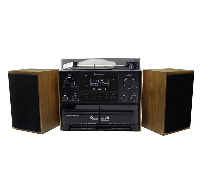 Soundmaster Soundmaster MCD5600 braun Stereoanlage – Produktbild 3 von 5