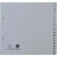 Exacompta 25 Exacompta Register, 2/3, 20 Taben A-Z, 120 µ, grau – Produktbild 1 von 1