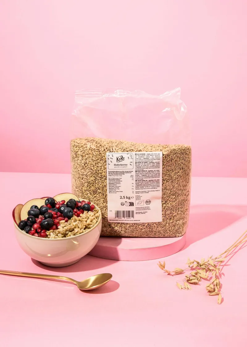 KoRo Bio Haferkerne | 4 x 2,5 kg – Produktbild 2 von 5