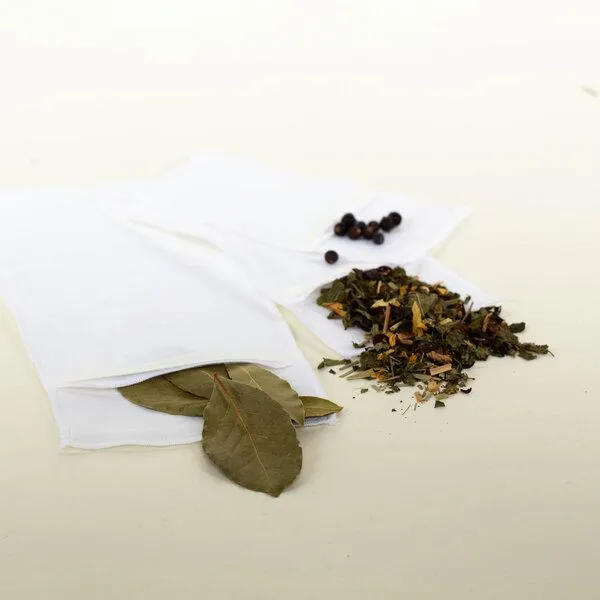 nahtur-design nahtur-design Teefilter aus 100% Bioleinen, Dauerfilter, Weiß, – Produktbild 1 von 3