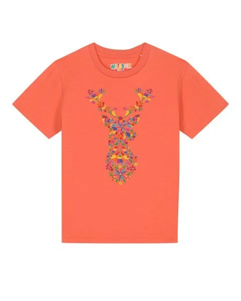 watabout.kids watabout.kids T-Shirt Kinder Floral Deer, Fiesta, – Produktbild 1 von 2