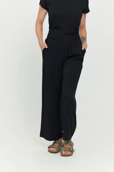 Mazine Mazine Culotte - Cherry Pants - aus EcoVero, Schwarz (black), – Produktbild 1 von 4