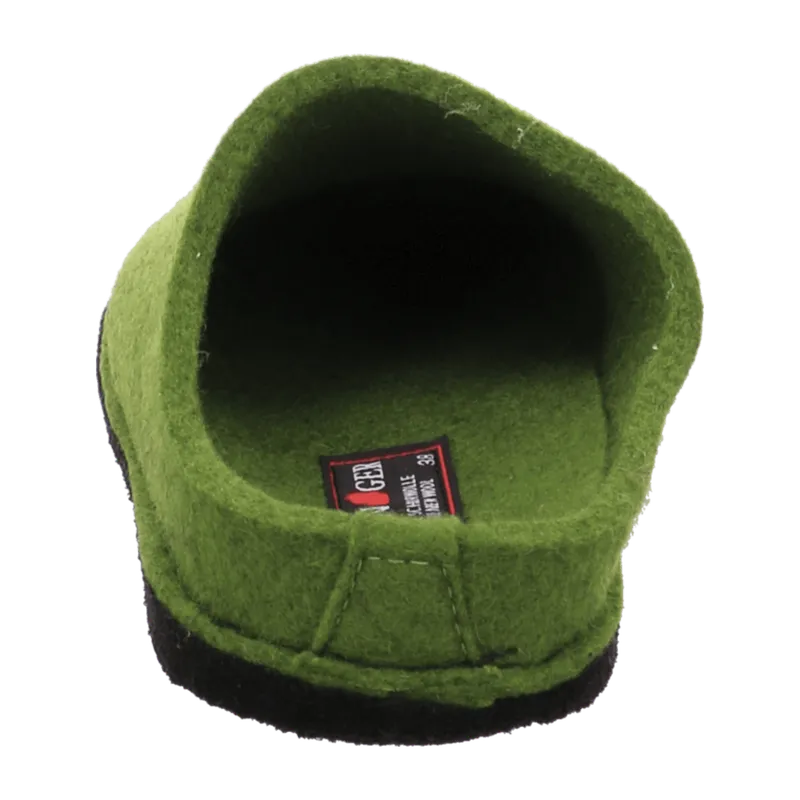 Haflinger Haflinger Hausschuhe 'Flair Soft' grün – Produktbild 5 von 8
